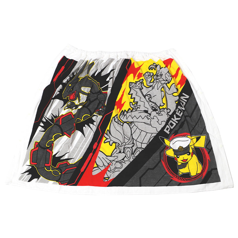 ラップタオル 巻きタオル ポケモン プールタオル キッズ キャラクター ポケットモンスター 80cm丈 巻タオル ジュニア バスタオル プール 水泳 スイミング 海 海水浴 プール用品 まきまきタオル ビーチタオル キャラクタータオル 綿100%タオル