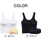 スポーツブラ キッズ カップ付ハーフトップ スポブラ 女の子 ダンス ジュニアブラ 小学生 150cm～165cm 子供 体育deインナー 肌着 下着 スクールインナー 子供ブラ 150 160 165 丈長め クロップド丈