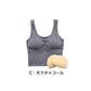 スポーツブラ キッズ カップ付ハーフトップ スポブラ 女の子 ダンス ジュニアブラ 小学生 150cm～165cm 子供 体育deインナー 肌着 下着 スクールインナー 子供ブラ 150 160 165 丈長め クロップド丈