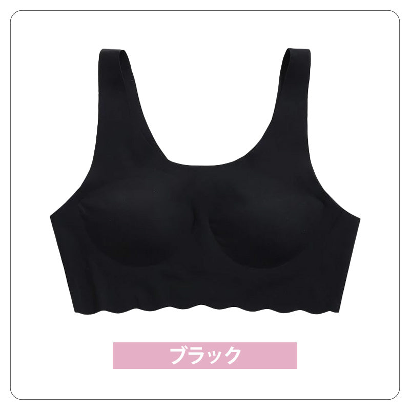 ハーフトップ 子供 シームレス ファーストブラ ジュニアブラ ブラジャー ノンワイヤー アウターにひびきにくい 150 160 165 キッズ ジュニア 女の子 中学生 下着 インナー 女子