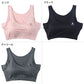 レディース スポーツブラ 汗取り付き ハーフトップ ノンワイヤーブラ ブラジャー M L LL ノンワイヤー スポブラ ヨガ ジョギング ルコック 運動 ダンス 下着 インナー ブラ 肌着 脇汗 汗対策