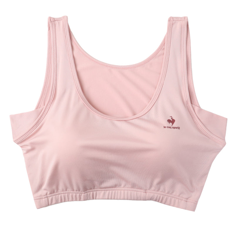 レディース スポーツブラ 汗取り付き ハーフトップ ノンワイヤーブラ ブラジャー M L LL ノンワイヤー スポブラ ヨガ ジョギング ルコック 運動 ダンス 下着 インナー ブラ 肌着 脇汗 汗対策