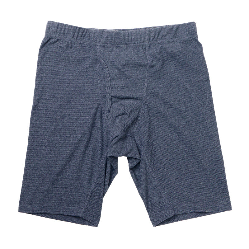 両起毛 メンズ パンツ ボクサーブリーフ ロング 前開き 暖かい M L LL 秋 冬 ボクサーパンツ パンツ ストレッチ 動きやすい 防寒 あったかインナー インナー シンプル 無地 冷え対策 寒さ対策 保温 もこもこ リラックス やわらか