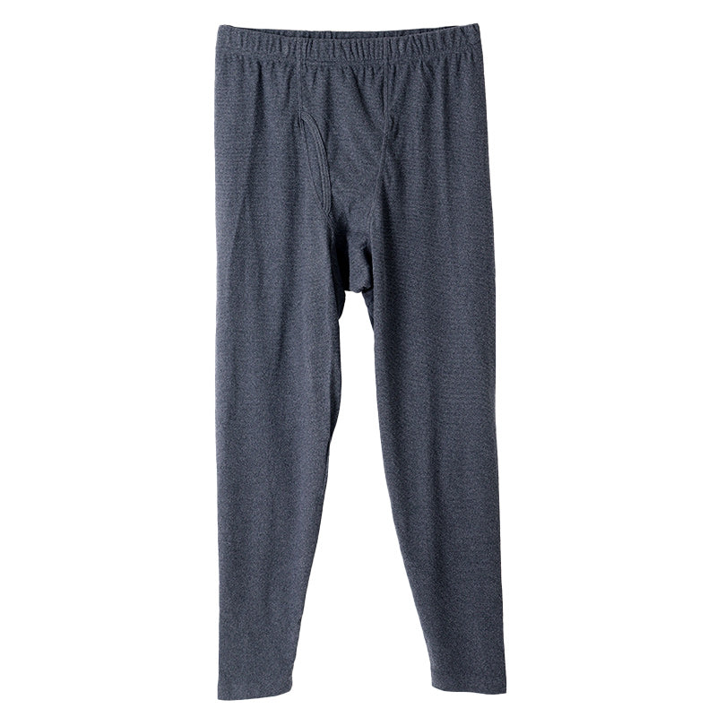 両起毛 メンズ タイツ 前開き レギンス 10分丈 M L LL 秋 冬 ズボン下 ストレッチ 動きやすい 防寒 あったかインナー インナー シンプル 無地 冷え対策 寒さ対策 保温 もこもこ リラックス やわらか