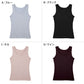 インナー タンクトップ レディース 綿混 起毛 丸首 M L LL 下着 肌着 女性 綿 コットン トップス 薄手 アンダーウェア 保湿 静電気対策 ストレッチ 洗濯タグなし 快適