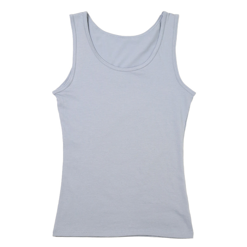 インナー タンクトップ レディース 綿混 起毛 丸首 M L LL 下着 肌着 女性 綿 コットン トップス 薄手 アンダーウェア 保湿 静電気対策 ストレッチ 洗濯タグなし 快適