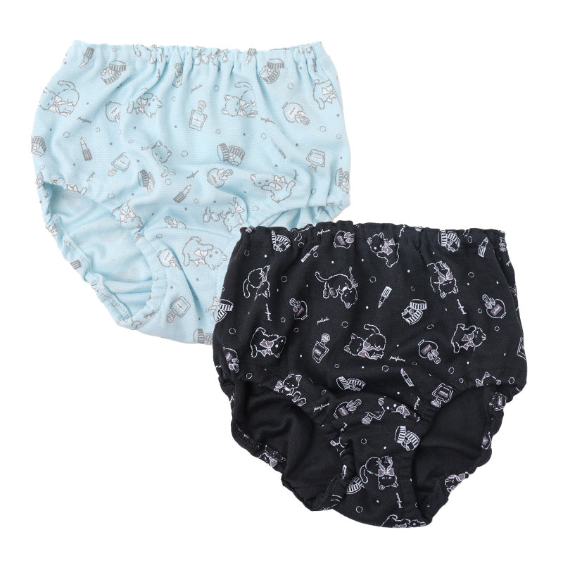 キッズ ショーツ 2枚組 柄 女の子 パンツ 下着 綿混 140cm 150cm 160cm 165cm 子供 女児ショーツ 子供用 セット 小学生 インナー ジュニア下着 まとめ買い 女子