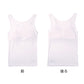 タンクトップ ブラトップ カップ付き ジュニア ガールズ インナー 吸湿発熱 150cm～165cm 女の子 女児 下着 タンク ストレッチ あったか cica加工 半袖 シンプル 暖かい 防寒 秋 冬 寒さ対策 冷え取り