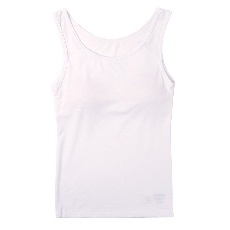 タンクトップ ブラトップ カップ付き ジュニア ガールズ インナー 吸湿発熱 150cm～165cm 女の子 女児 下着 タンク ストレッチ あったか cica加工 半袖 シンプル 暖かい 防寒 秋 冬 寒さ対策 冷え取り