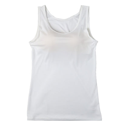 レディース カップ付きインナー タンクトップ ブラトップ DRYインナー M L LL 3L 速乾 UVカット インナーシャツ ノンワイヤー カップ付き タンクトップインナー レディースインナー 伸縮 快適インナー 女性下着 夏インナー さらさら 汗対策