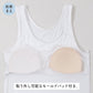 ジュニア カップ付き タンクトップ 冷感 女の子 接触冷感 速乾 ストレッチ モールドカップ インナー ガールズ ジュニアブラ ノースリーブ ひんやり 下着 肌着 白 黒 シンプル 150cm 160cm 165cm 小学生 中学生 子供 こども