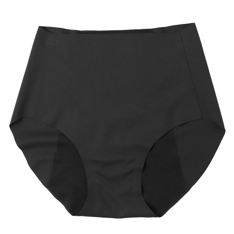 サニタリーショーツ ジュニア 女の子 ナイト用 生理用 パンツ シームレス フリーカット 無縫製 150cm 160cm 165cm ひびきにくい 抗菌防臭 レギュラー 夜用 ガールズ インナー 下着 黒 ブラック タグレス 生理準備 漏れ対策