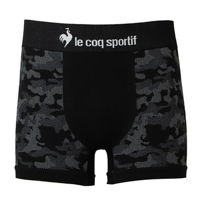 le coq sportif メンズ ボクサーブリーフ 成型 前とじ シームレス ストレッチ タグレス フィット 伸縮 ボクサーパンツ M L LL 男性 下着 インナー アンダーウェア 紳士 ブランド スポーツ 前閉じ 立体成型 縫い目少なめ 肌あたり 快適 デイリー
