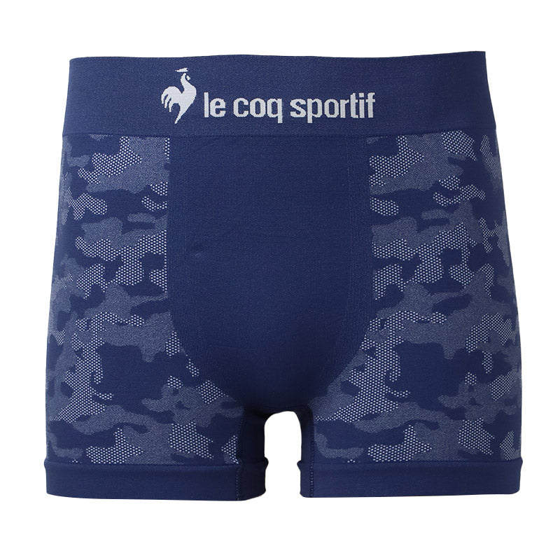 le coq sportif メンズ ボクサーブリーフ 成型 前とじ シームレス ストレッチ タグレス フィット 伸縮 ボクサーパンツ M L LL 男性 下着 インナー アンダーウェア 紳士 ブランド スポーツ 前閉じ 立体成型 縫い目少なめ 肌あたり 快適 デイリー