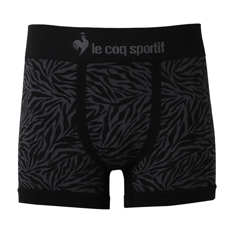 le coq sportif メンズ ボクサーブリーフ 成型 前とじ シームレス ストレッチ タグレス フィット 伸縮 ボクサーパンツ M L LL 男性 下着 インナー アンダーウェア 紳士 ブランド スポーツ 前閉じ 立体成型 縫い目少なめ 肌あたり 快適 デイリー