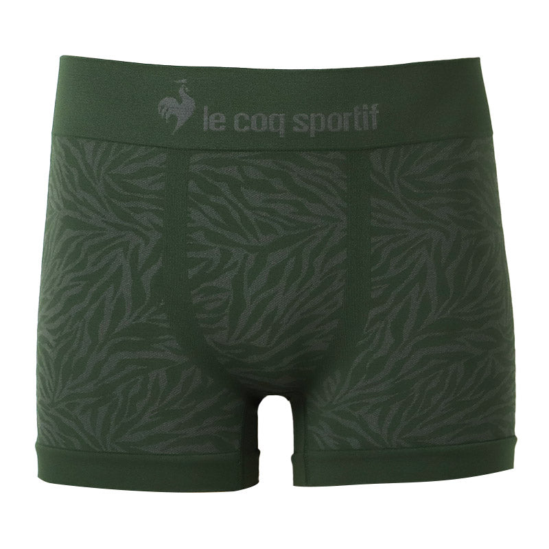 le coq sportif メンズ ボクサーブリーフ 成型 前とじ シームレス ストレッチ タグレス フィット 伸縮 ボクサーパンツ M L LL 男性 下着 インナー アンダーウェア 紳士 ブランド スポーツ 前閉じ 立体成型 縫い目少なめ 肌あたり 快適 デイリー