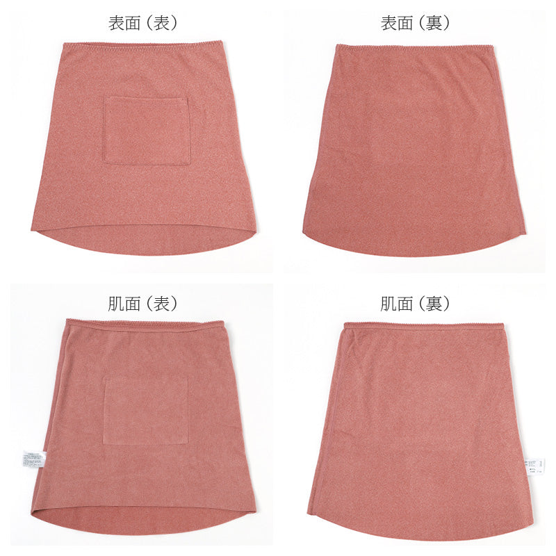 腹巻 レディース 裏起毛 両起毛 ポケット付き あったか 腹巻き 防寒 冷え対策 M L LL ジンジャー加工 フリーカット 切りっぱなし ごろつきにくい インナー ウエストウォーマー 婦人 女性 秋冬 冬 部屋着 ルームウェア おうち時間 家事 リラックス