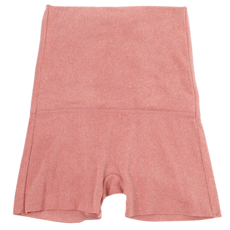 腹巻パンツ レディース 両起毛 1分丈 あったか インナー 腹巻付き フリーカット 切りっぱなし M L LL ひびきにくい ごろつきにくい ジンジャー加工 防寒 冬用 あったかパンツ インナーボトム 腹巻きパンツ はらまきパンツ ルームウェア 部屋着 秋冬