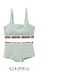 DISCUS ATHLETIC スポーツブラ ショーツ セット レディース ハーフトップ カップ付き 取り外し可 ドライ 速乾 M L LL ストレッチ 伸縮 上下セット ブラショーツセット ディスカス アスレチック 洗濯タグレス インナー 女性下着 スポブラ フィット
