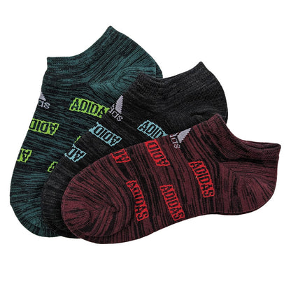 ソックス 靴下 アディダス キッズ スニーカー 男子 男の子 3足組 19-21cm～23-25cm 靴下 子供 くるぶし ソックス ジュニア adidas 福助 3足セット 迷彩 ロゴ