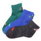 靴下 キッズ 子供用 ショートソックス 男子 3足組 adidas 19-21cm～23-25cm スニーカーソックス 子ども ジュニア くつ下 ワンポイント 丈夫 スポーツソックス