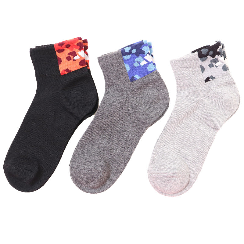 靴下 キッズ 子供用 ショートソックス 男子 3足組 adidas 19-21cm～23-25cm スニーカーソックス 子ども ジュニア くつ下 ワンポイント 丈夫 スポーツソックス