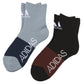 福助 アディダス 靴下 レディース 2足組 23-25cm (adidas ソックス 総パイル 裏起毛 暖かい ふわふわ 婦人 冷え クルー丈 ふくすけ フクスケ fukuske 23cm 24cm 25cm) (在庫限り)