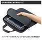 タブレットケース クッションケース キッズ 通学 バッグ 学校用 タブレット収納 30×30×2.5cm 保護ケース 軽量 衝撃吸収 ランドセル収納 ハードケース対応 シンプル ブラック 無地 子供用 学習用 持ち運び スクールバッグ タブレットバッグ (取寄せ)