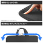 PCタブレットケース ブラック 黒 横型 PC タブレット iPad ノートパソコン 13インチ対応 M L 11.6インチ対応 防滴 収納ポケット付き 軽量 衝撃吸収 2WAY ショルダー 手持ち Wファスナー 子供用 学校用 持ち運び シンプル タブレットバッグ (取寄せ)