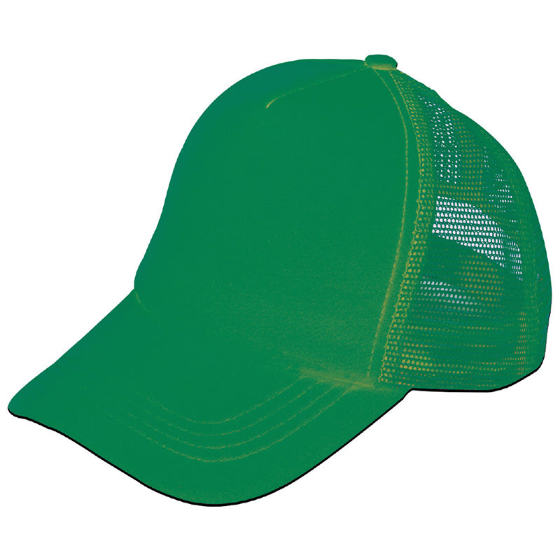 カラーダンスキャップ キッズ 帽子 頭囲53-57cm キャップ ダンス帽子 メッシュキャップ 子供 CAP 野球帽 イベント 運動会 体育祭 発表会 学芸会 お遊戯会 文化祭 学園祭 チーム クラス 団体 お揃い 応援 小学生 幼稚園 保育園 イベント 運動会 (取寄せ)