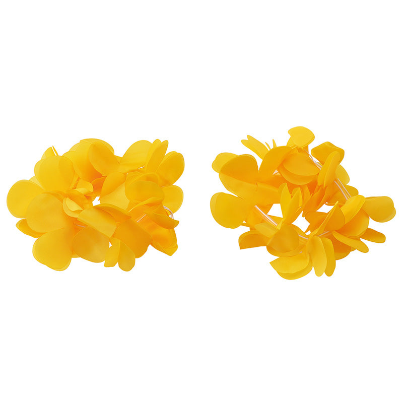 花 うでわ キッズ はなのうでわ 花びら 腕輪 リストバンド ダンス 小 大 衣装 衣装小物 お花 フラワー アクセサリー 2個入り かわいい おしゃれ 子ども 幼児 幼稚園 保育園 小学生 中学生 発表会 お遊戯会 運動会 学芸会 体育祭 文化祭 学園祭 (取寄せ)