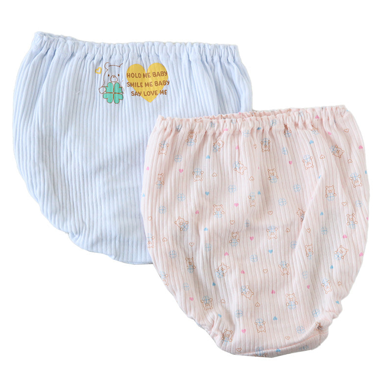 子供 ショーツ 綿100% キッズ 締め付けない 2枚組 130 140 150 160 リブ 女の子 下着 パンツ 小学生 伸びる 伸縮 女児ショーツ 深ばき ガールズ インナー 子ども 柄 深め コットン 青 ピンク
