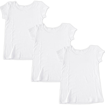 下着 半袖 肌着 綿100% レディース インナー シャツ 3枚セット M L LL 綿 女性 無地 グレー 白 黒 婦人 フレンチ袖 婦人 女性 デイリーインナー シンプルインナー 汗のニオイ 夏 3枚組 まとめ売り