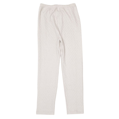 婦人 スラックス下 ズボン下 9分丈 インナー ボトム ボトムス キルト肌着 M L LL 婦人肌着 レディース シニア ミドル 下着 肌着 レギンス スパッツ 厚手 厚地 下着 暖かい あったか 防寒 寒さ対策 冷え対策 冬