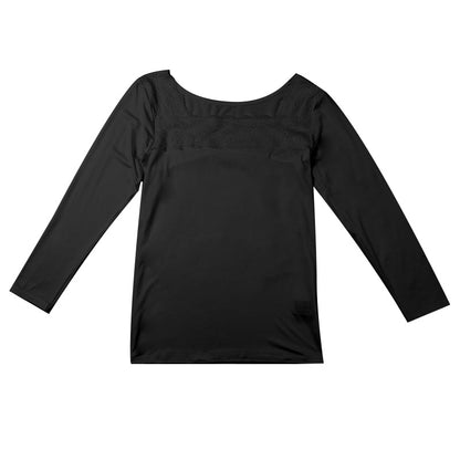 インナー レディース フロントレース 8分袖 秋 冬 薄手 あったか 保温 M L LL 下着 シャツ あったかインナー 女性 婦人 長袖 寒さ対策 着ぶくれしない ピーチ起毛 温かい 暖かい ストレッチ 微起毛