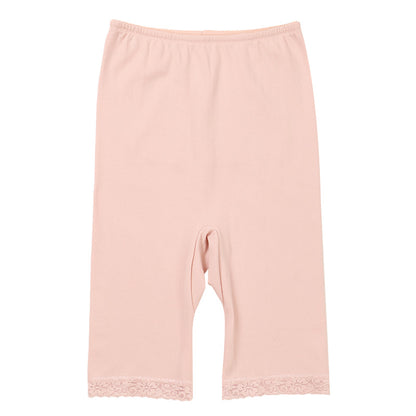 インナーパンツ レディース 5分丈 レギンス ズボン下 綿混 秋 冬 腰当て付き M L LL スラックス下 スパッツ 婦人 下着 インナー 暖かい 冷え取り 冷え性 寒さ対策 防寒 インナーボトム ボトムス 温活 あったか