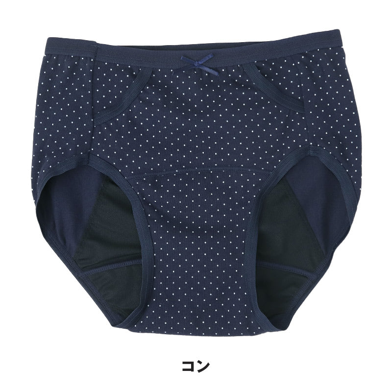 サニタリーショーツ 羽根つき ナイト用 ポケット付き 綿 コットン 下着 レディース M L LL 3L 綿混 ショーツ サニタリー 生理用ショーツ 汚れが目立たない パンツ 無地 生理 肌に優しい