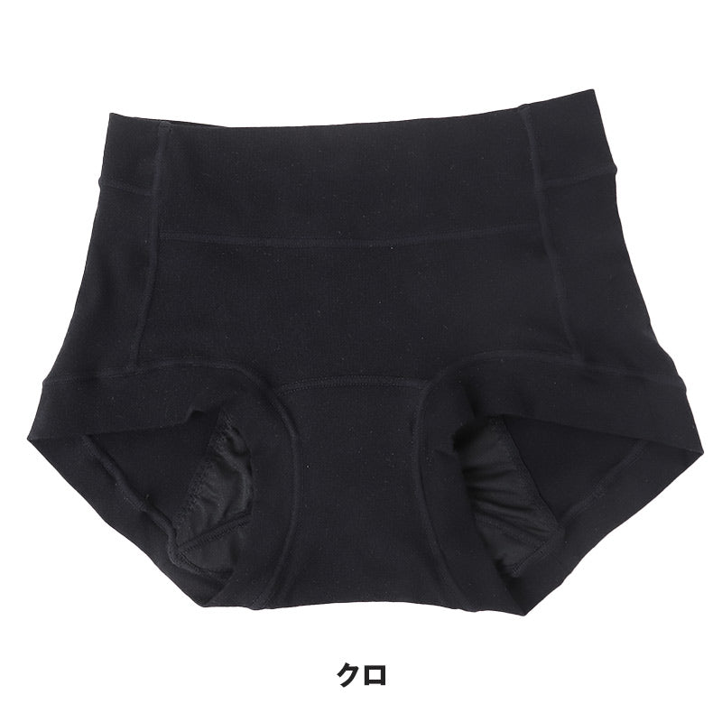 サニタリーショーツ 羽根つき ナイト用 綿 コットン 下着 レディース ノンゴム M L LL 綿混 ショーツ サニタリー 生理用ショーツ 汚れが目立たない パンツ 無地 定番 黒 生理 肌に優しい