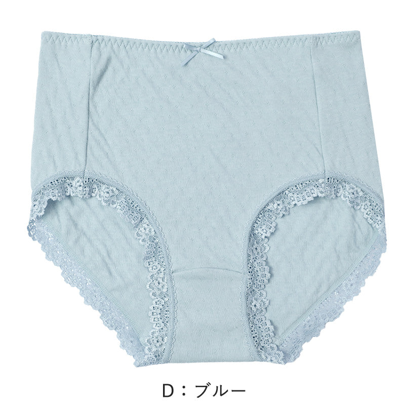 ショーツ 綿100% レディース  M L LL 綿 パンツ 下着 女性 肌にやさしい コットン 敏感肌 スタンダードショーツ シンプル 無地 肌着 婦人 インナー レース 柔らかい ダブルガーゼ 通気性 保温 快適 30代 40代 50代