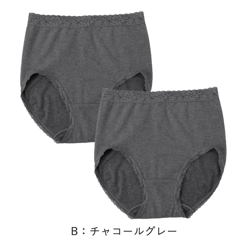 あったか 微起毛 ショーツ レディース 2枚組 吸湿発熱 M L LL あったかインナー 暖かい 下着 起毛 パンツ パンティ 寒さ対策 冷え対策 女性 インナー 婦人 肌着 防寒 ストレッチ 秋 冬 深め 深ばき まとめ買い