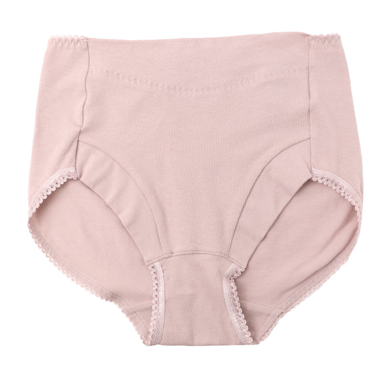ショーツ レディース 深ばき 綿混 お腹らくらく 下着 女性用 パンツ インナー ハイウエスト ゆったり M L LL 3L 締め付けにくい ストレッチ コットン 無地 シンプル デイリー 快適 リラックス 深履きショーツ お腹すっぽり 楽ちんショーツ