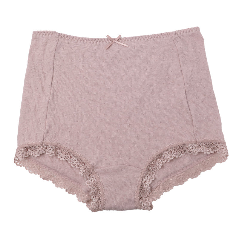 ショーツ 綿100% ガーゼ レディース M L LL 綿 パンツ 下着 女性 30代 40代 50代 肌にやさしい コットン 敏感肌 柔らかい スタンダードショーツ シンプル 無地 肌着 婦人 インナー レース ダブルガーゼ 通気性 保温 快適