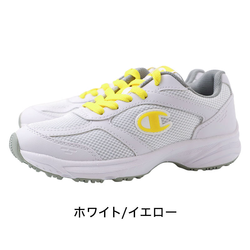 チャンピオン SC101 3E グランドシューズ 通学履き スニーカー 合成皮革 21.5cm～31cm 合成繊維 衝撃吸収 反射材 インソール取り外し可能 オブリークラスト設計 スクールシューズ 通学靴 学校靴 運動靴 普段履き スポーツシューズ 幅広 (取寄せ)