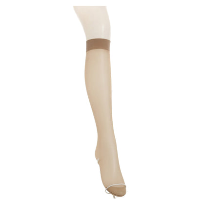 アツギ 【3足セット】ASTIGU 強 丈夫 ひざ下丈 ストッキング 22-25cm (ATSUGI アスティーグ レディース 黒 UVカット ハイソックス) (在庫限り)