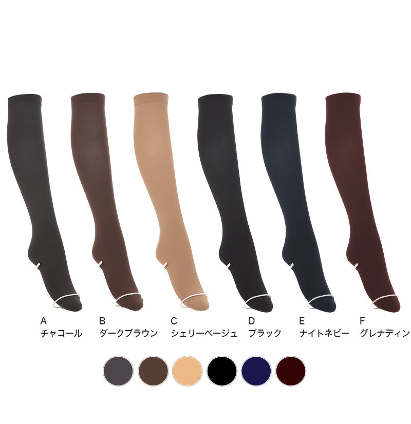 アツギ ATSUGI TIGHTS 110デニール ひざ下丈タイツ 2足組 22-25cm (アツギタイツ 靴下 ソックス レディース 黒 ベージュ 肌色 グレー ブラウン 茶色) (在庫限り)