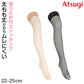 ストッキング ふともも丈 サイハイ丈 アツギ レディース 22-25cm ガーターストッキング ベージュ 肌色 黒 ATSUGI アツギザレッグバー ショートストッキング