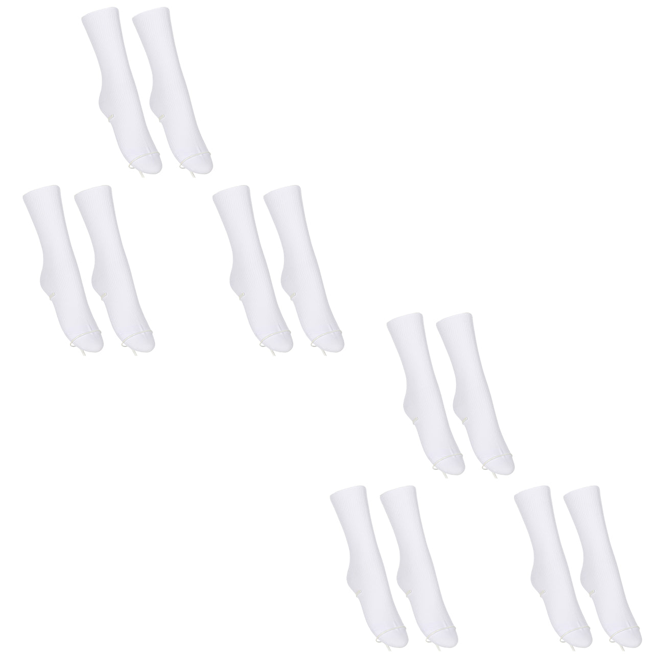ソックス クルー クルーソックス ジュニア クルー丈 靴下 20cm丈 3足組 2セット 22-24cm・24-26cm 白 黒 紺 レディース 女子 スクール 通学 部活 中学生 高校生 まとめ売り