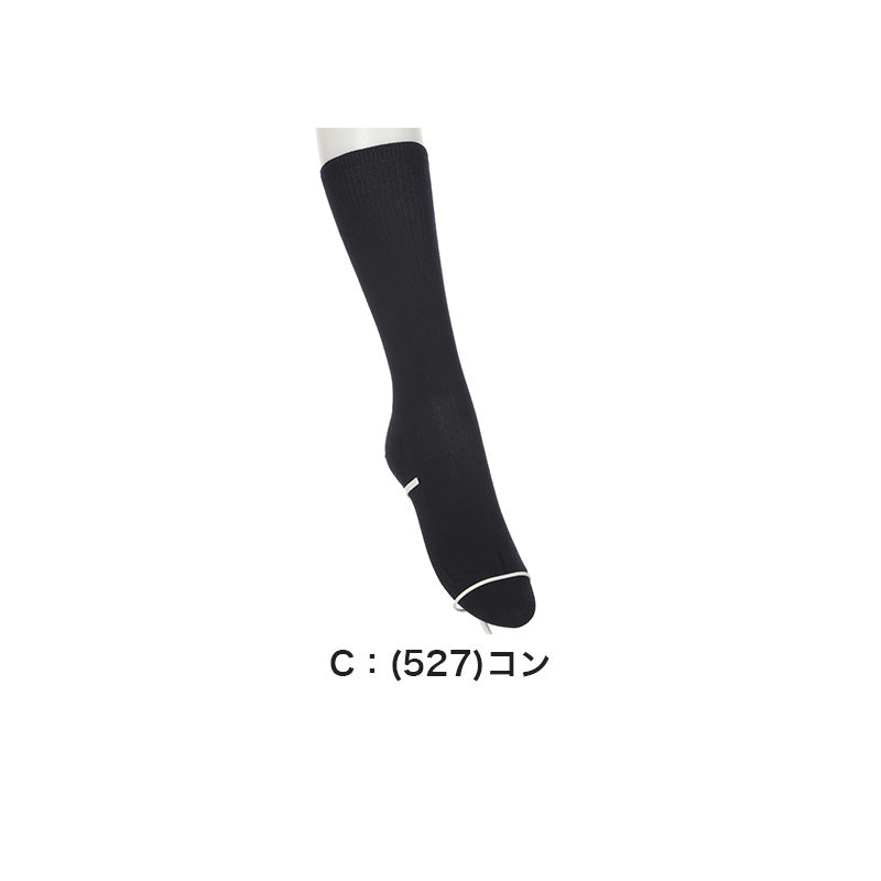 ソックス クルー クルーソックス ジュニア 靴下 クルー丈 26cm丈 3足組 22-24cm・24-26cm (白 黒 紺 レディース 女子 スクール 通学 部活 中学生 高校生)