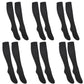 ハイソックス ソックス スクールソックス 靴下 38cm丈 3足組 2セット 22-24cm・24-26cm 白 黒 紺 レディース 女子 スクール 通学 部活 中学生 高校生 まとめ売り