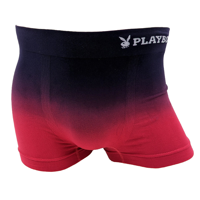 PLAYBOY ボクサーブリーフ メンズ ボクサーパンツ 紳士 ボクサー プレイボーイ M～LL (ストレッチ シームレス サイド縫い目なし 前閉じ playboy PLAY BOY)